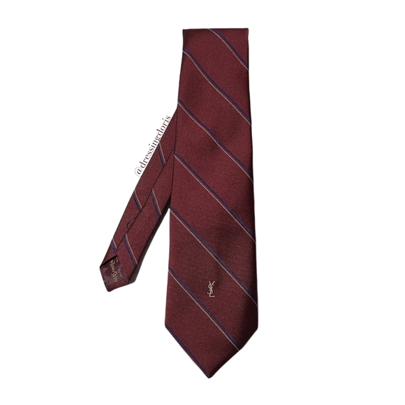 Yves Saint Laurent Other - Yves Saint Laurent YSL Striped Tie